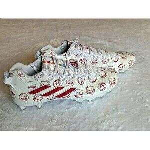 Adidas Freak 22 Big Mood Football Cleats Mens Sz 14 White Red NEW